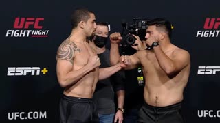 UFC Вегас 24: Битвы взглядов